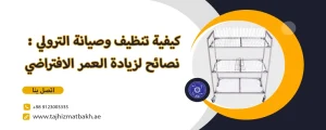 كيفية تنظيف وصيانة الترولي